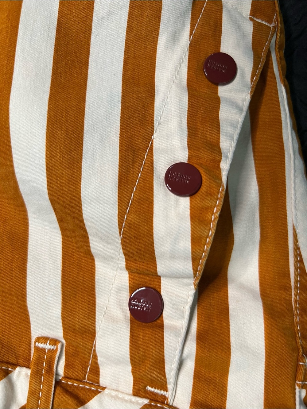 Scotch & Soda Maison Scotch Striped Mid-Rise Skinny Jeans 30/32 - Picture 3 of 9